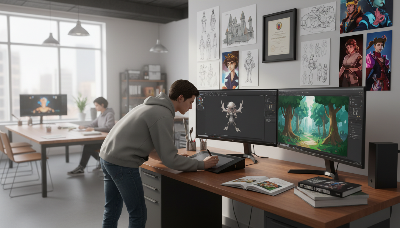 découvrez notre guide complet pour devenir game artist : toutes les écoles, formations et compétences indispensables pour réussir dans le domaine du jeu vidéo.