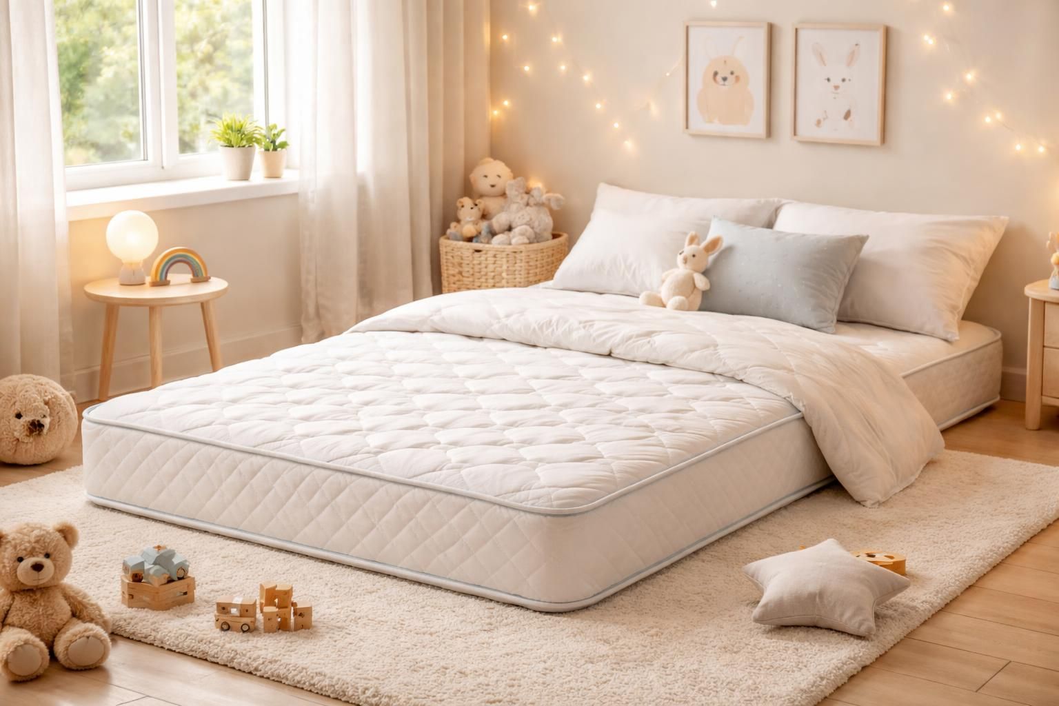 découvrez notre matelas enfant conçu pour garantir un sommeil réparateur et confortable. offrez à votre enfant des nuits paisibles grâce à un matelas adapté à ses besoins.